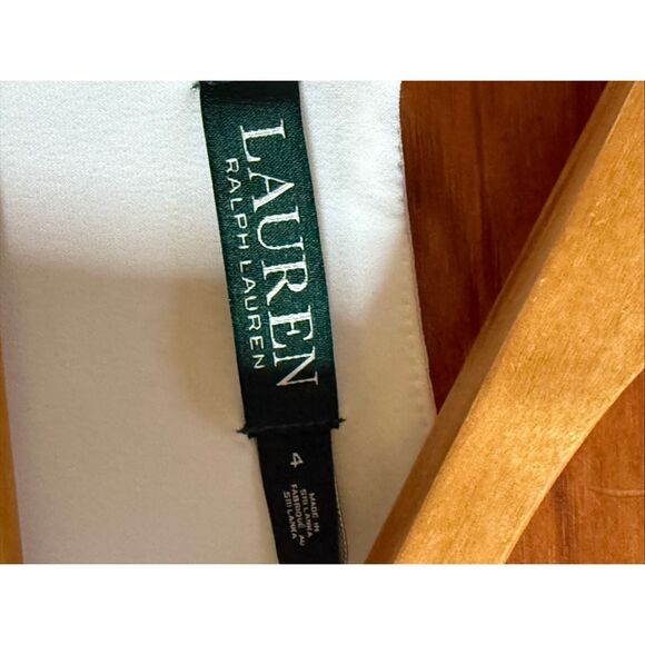 Lauren Ralph Lauren Wide Leg Jumpsuit Surplice Bodice SZ 4 NWT - Picture 13 of 16